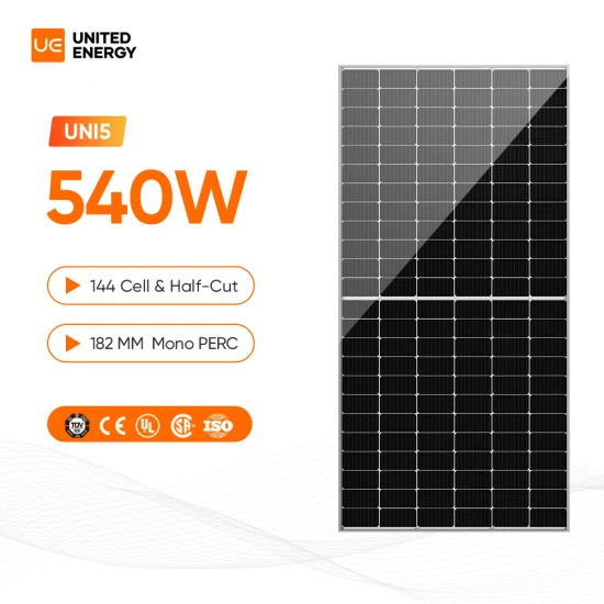 Precio de los fabricantes del módulo fotovoltaico bifacial de doble vidrio Mono Perc 540W 545W 550W PV en China