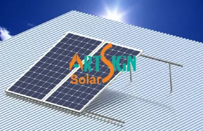 5kw 10kw 100kw 1000kw Sistemas de montaje de energía de paneles solares con techo de hojalata para aplicaciones comerciales domésticas